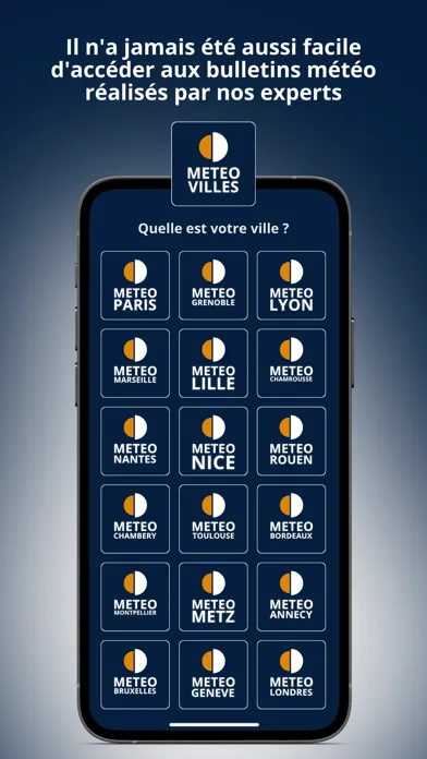 Météo-Villes expertisé应用截图