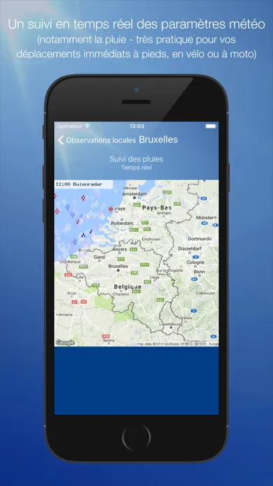 Météo Bruxelles应用截图