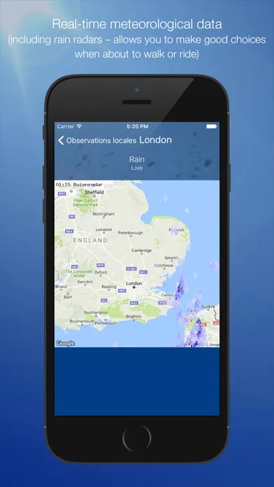 London Weather Ekran Görüntüleri