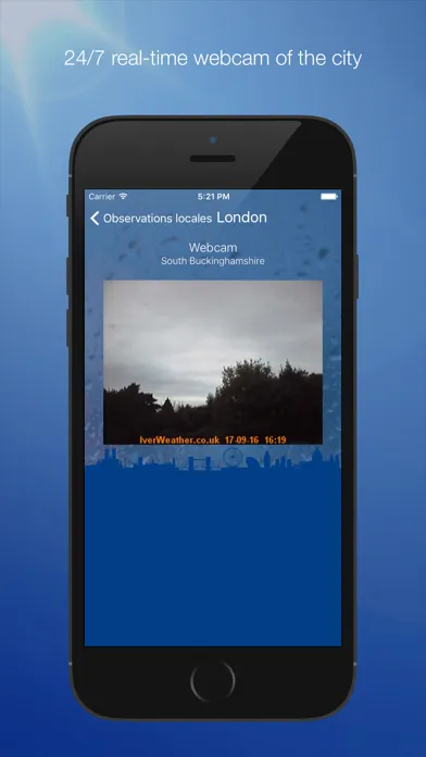 London Weather Ekran Görüntüleri