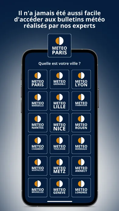 Météo Paris স্ক্রিনশট