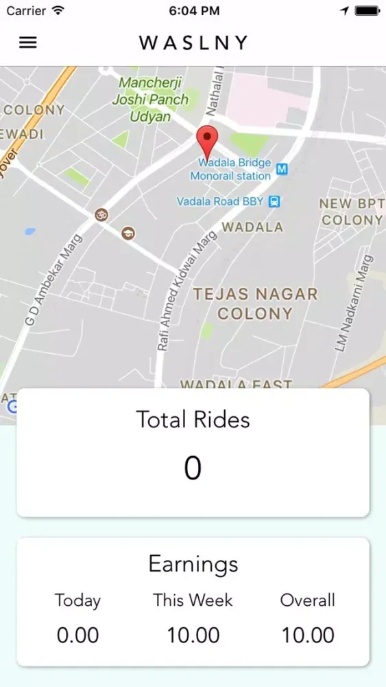 Ảnh chụp màn hình của Waslney Driver