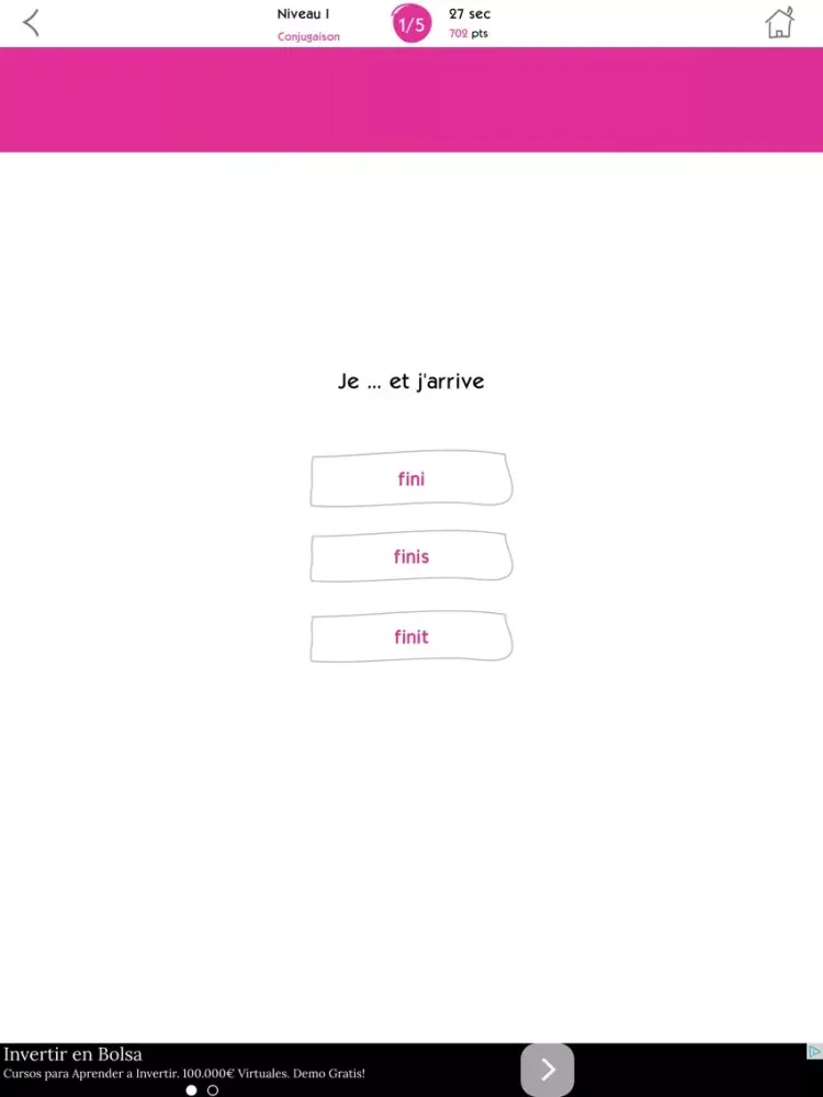 100 Questions Orthographe iPad  Screenshots