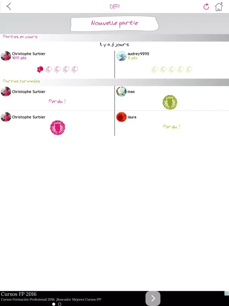 100 Questions Orthographe iPad  Screenshots