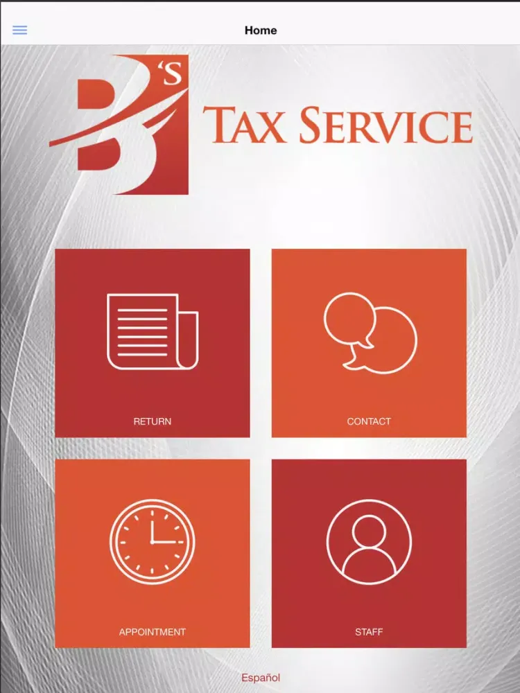 ภาพหน้าจอของ B's Tax Service iPad 