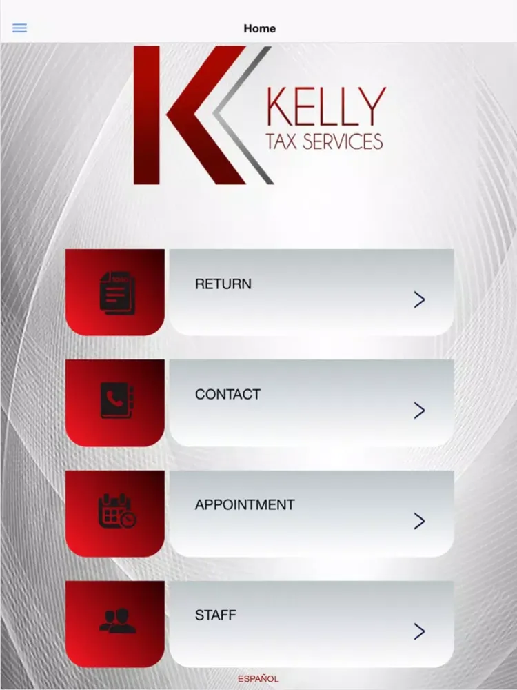 Ảnh chụp màn hình của KELLY TAX SERVICE iPad 