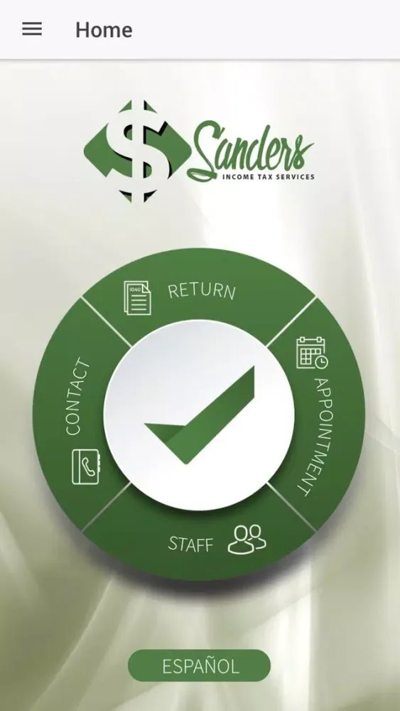 SANDERS INCOME TAX スクリーンショット