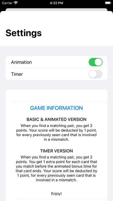 McMemo Screenshots