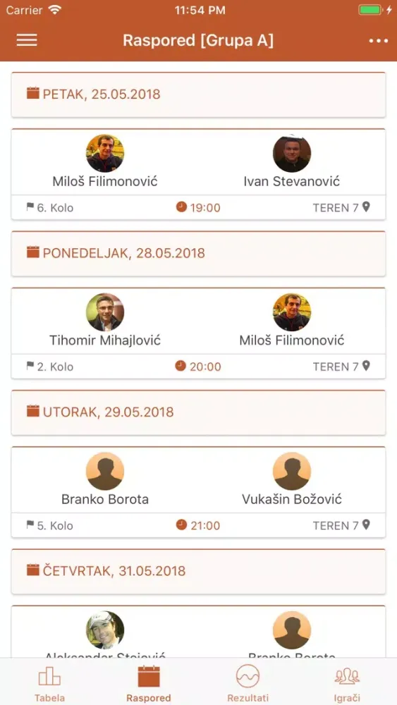 Teniske lige Srbije Screenshots
