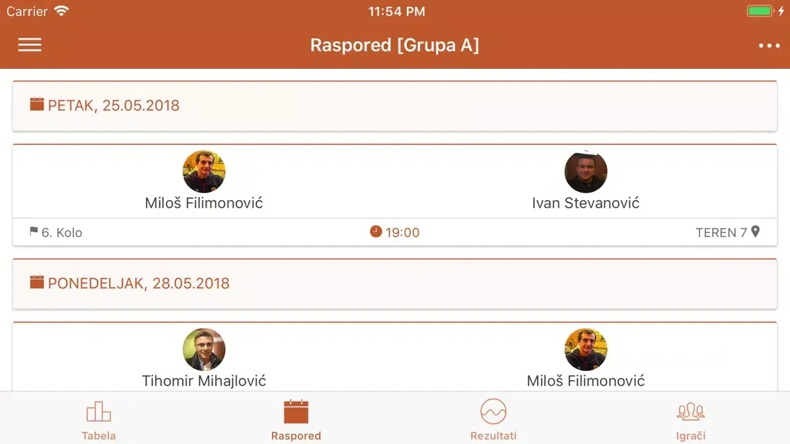 Teniske lige Srbije Screenshots