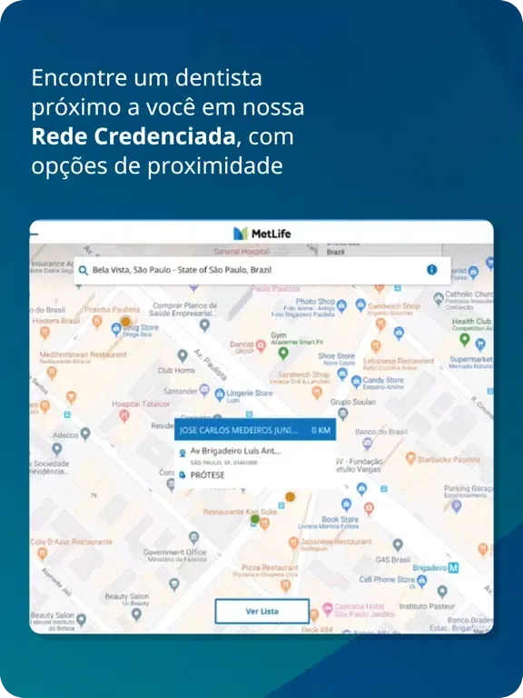 Capturas de pantalla de MetLife Dental iPad 