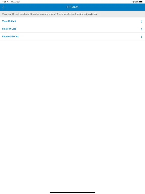 Zrzuty ekranu MetLife Worldwide Benefits iPad 
