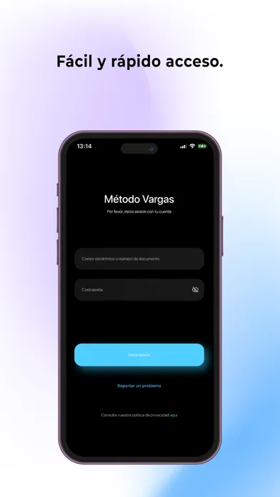 Zrzuty ekranu Método Vargas: Pacientes