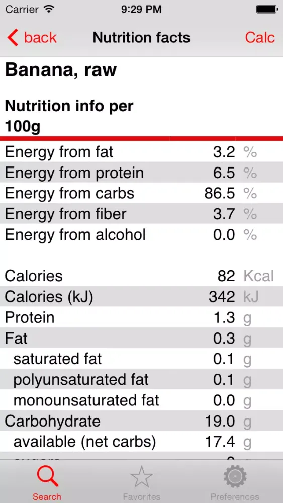 Diet Signal - LCHF/ketogenic/low carb food guide Screenshots
