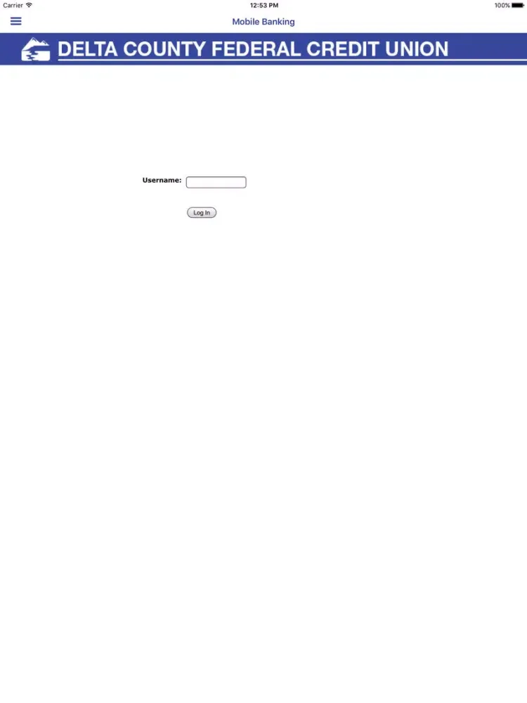 Delta County FCU iPad  স্ক্রিনশট
