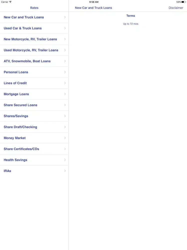 Delta County FCU iPad  স্ক্রিনশট