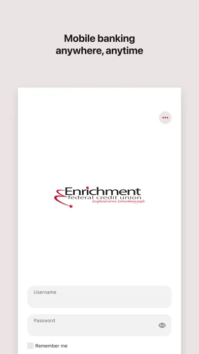 Ảnh chụp màn hình của Enrichment Federal CreditUnion