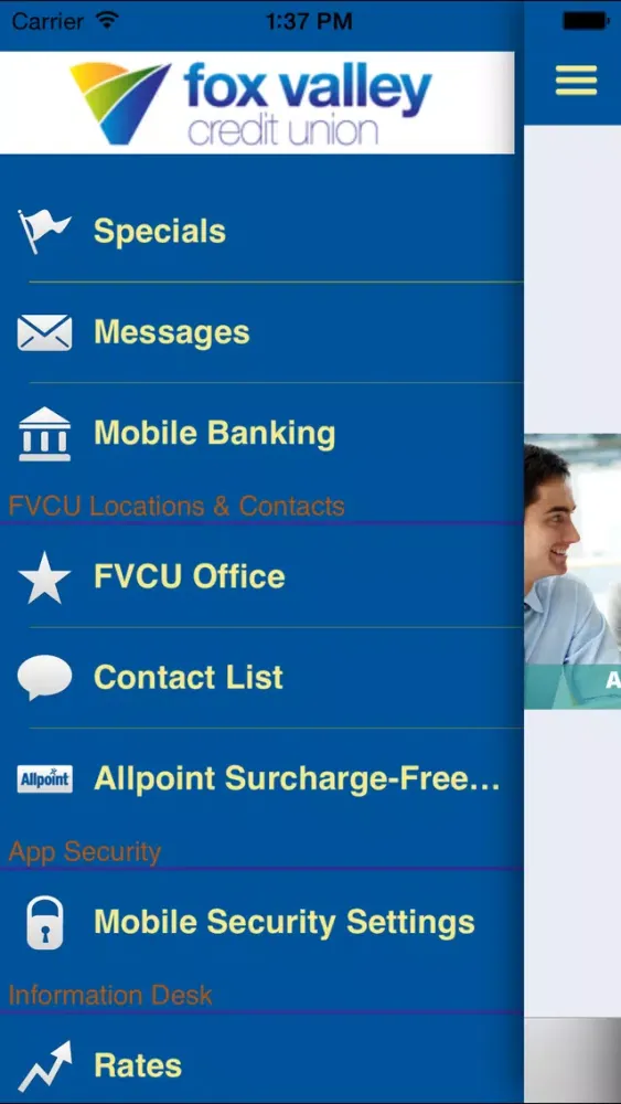 Fox Valley Credit Union স্ক্রিনশট