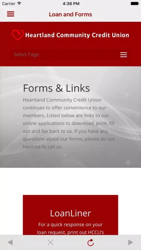 Heartland Community Credit Union MO स्क्रीनशॉट