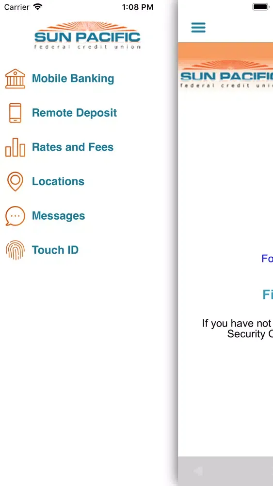 Sun Pacific FCU سکرین شاٹس