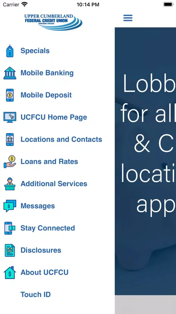 Upper Cumberland FCU Screenshots