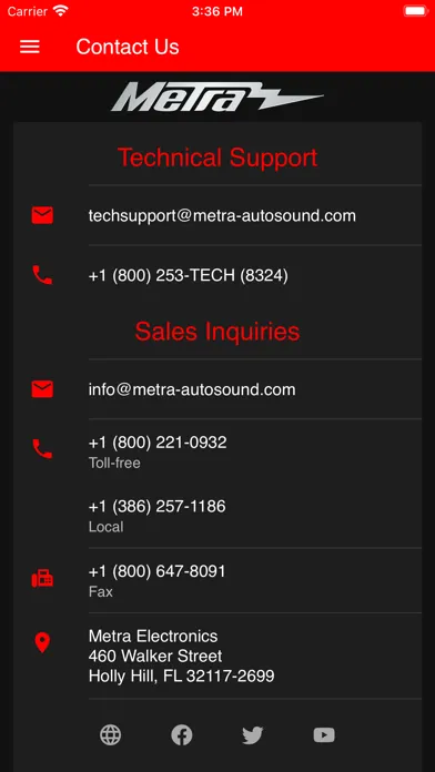 Metra Vehicle Fit Guide Screenshots