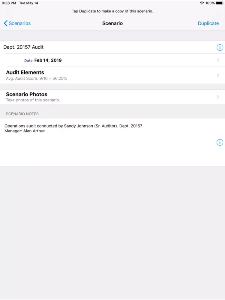 صور Auditor iPad 