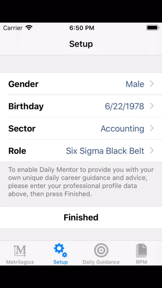 Capturas de pantalla de Daily Mentor