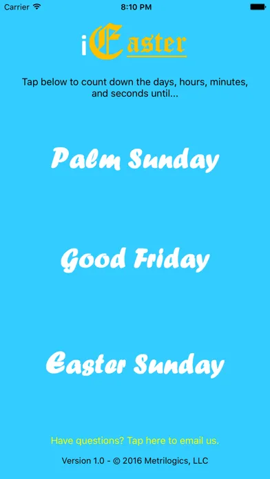 iEaster from Metrilogics স্ক্রিনশট