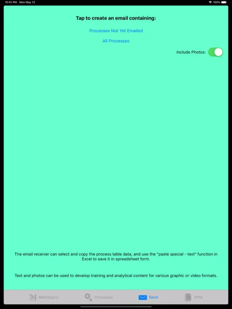 Process Writer iPad 应用截图