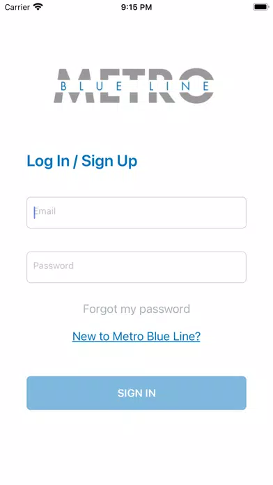 Captures d'écran de Metro Blue Line