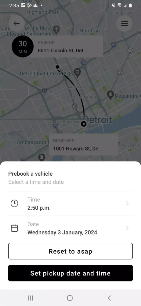 Metro Cab Detroit應用截圖