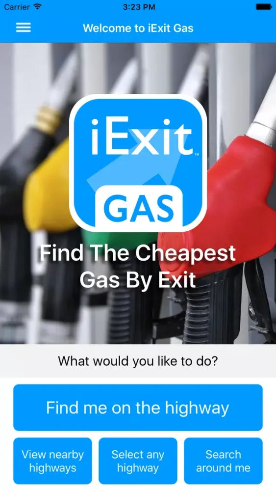 Скриншоты iExit Gas: Cheapest Gas Prices By Interstate Exit