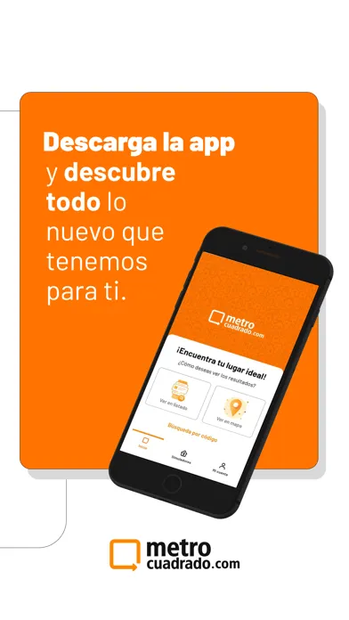 Tangkapan skrin Metrocuadrado. Más para ti.