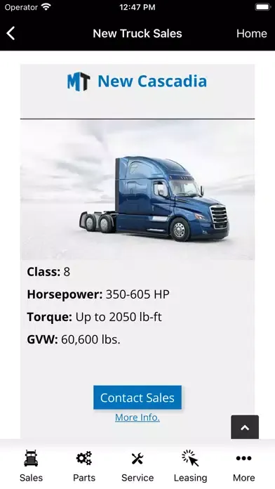 Metro Truck Group スクリーンショット