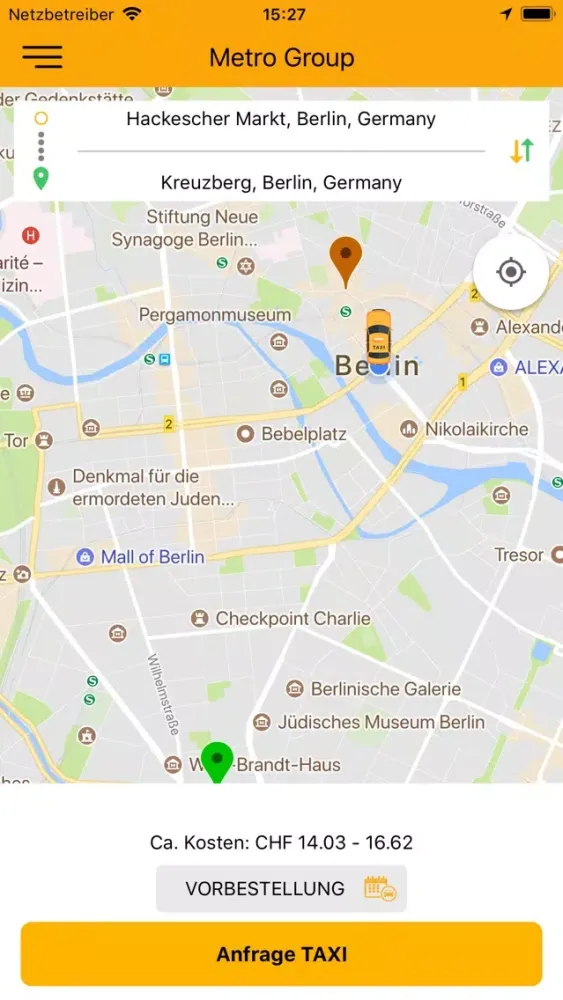 Скриншоты Metro Taxi Group