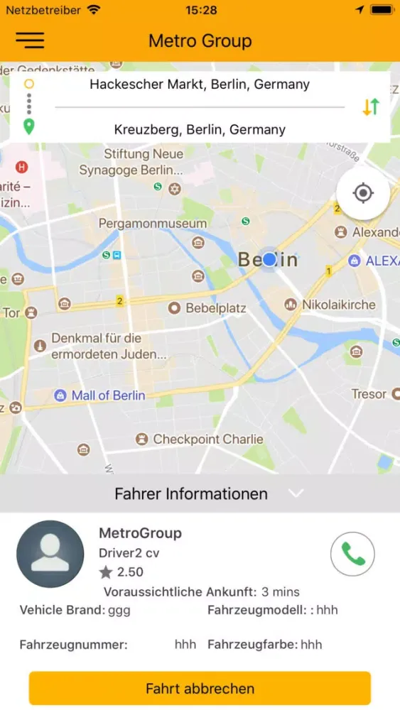 Скриншоты Metro Taxi Group