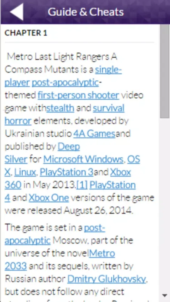 PRO - Metro Last Light Rangers a Compass Mutants Game Version Guide Screenshots