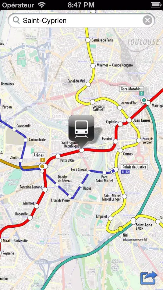 تصاویر MetroMap Toulouse
