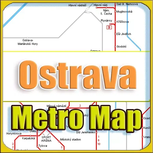 Ostrava Metro Map Offline Screenshots