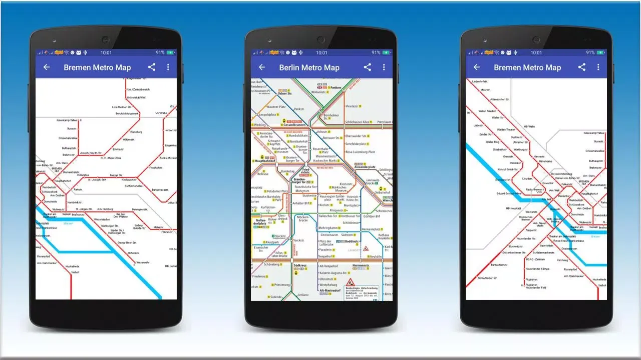 Ostrava Metro Map Offline Screenshots