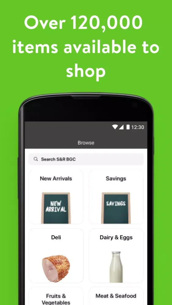 Capturas de tela do MetroMart