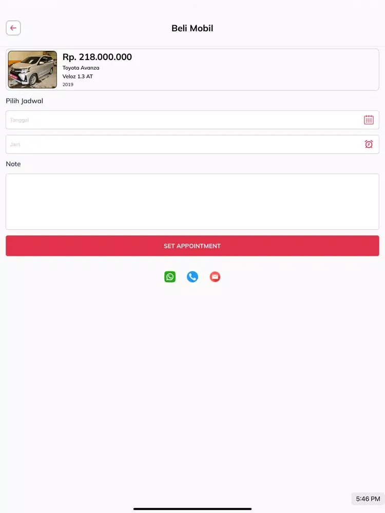 Mobilku - Sumut Aceh iPad 應用截圖