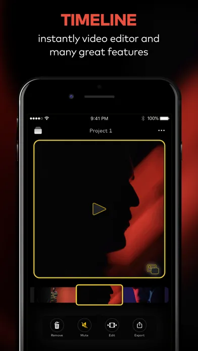 Captures d'écran de Pause - Video editor & Camera