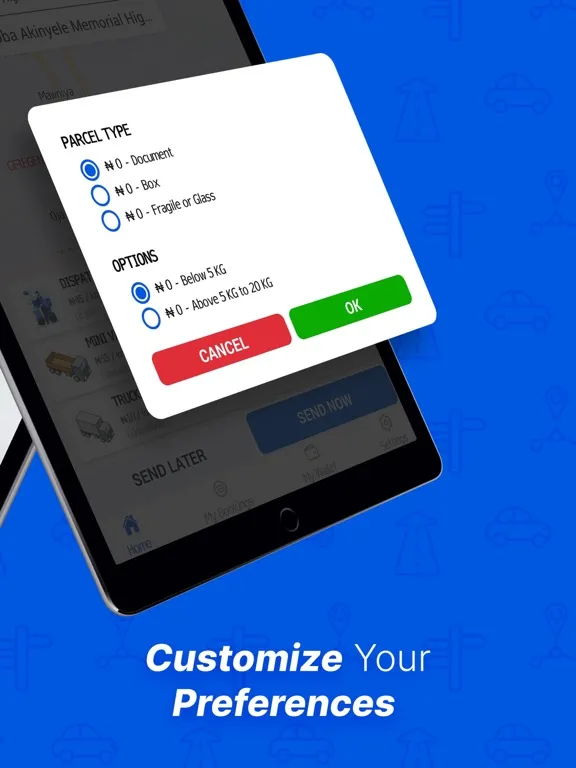 metroMoove iPad  سکرین شاٹس