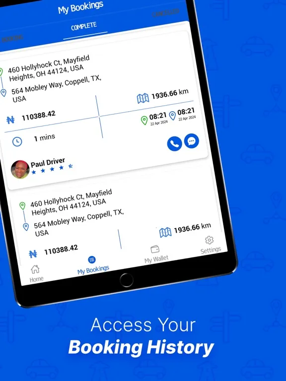 metroMoove iPad  سکرین شاٹس