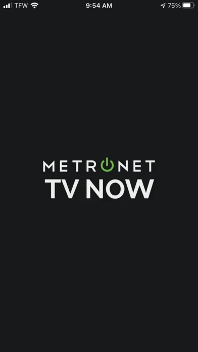 Zrzuty ekranu MetroNet TV Now