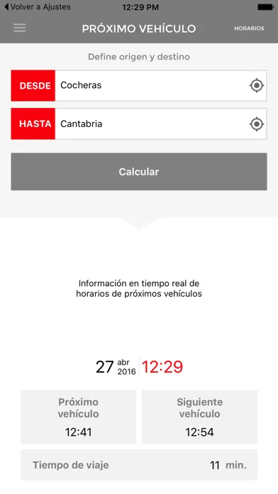 Capturas de tela do Metro Ligero Oeste – diMLO