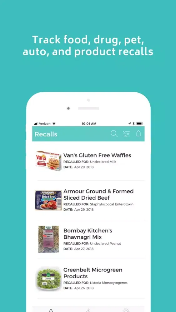 Woozy: Recall & Safety Alerts应用截图