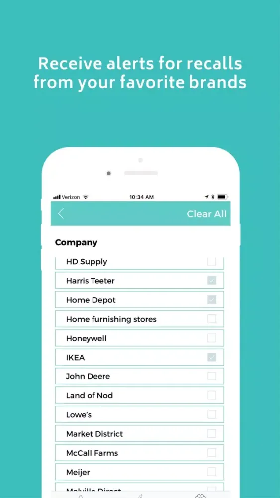 Woozy: Recall & Safety Alerts应用截图